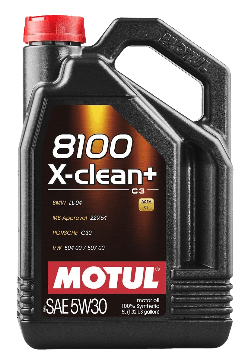 Моторное масло Motul 8100 X-CLEAN+ 5W-30, 5л